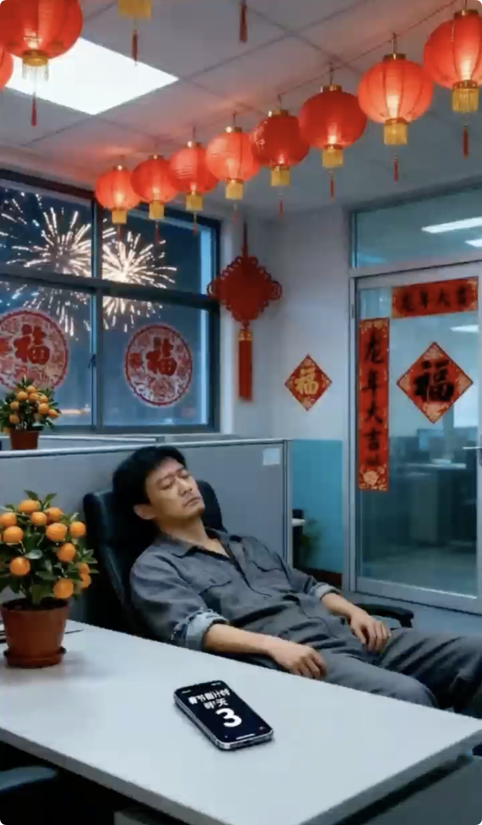 过年就剩三天啦