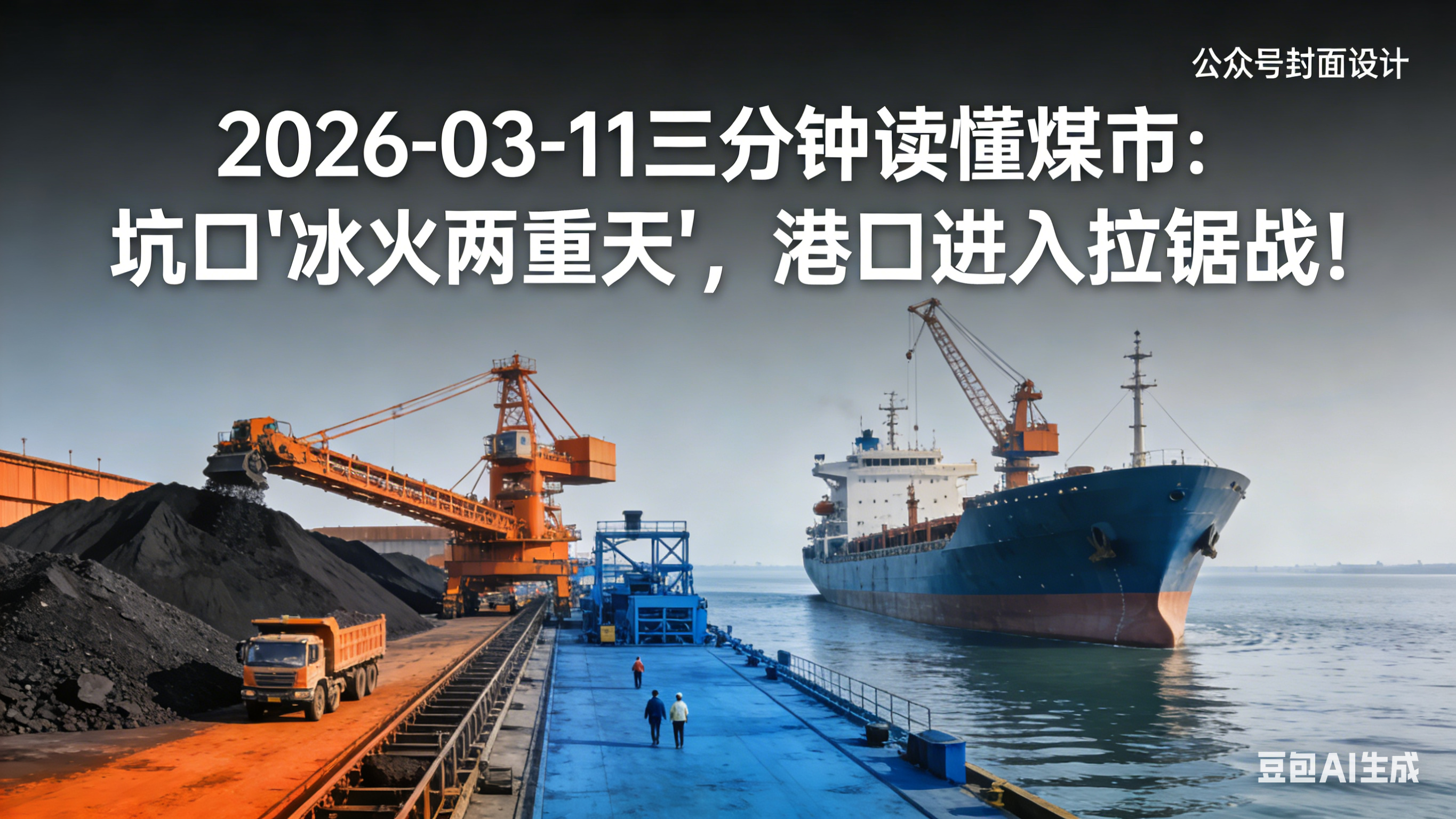 2026-03-11三分钟读懂煤市：坑口“冰火两重天”，港口进入拉锯战！