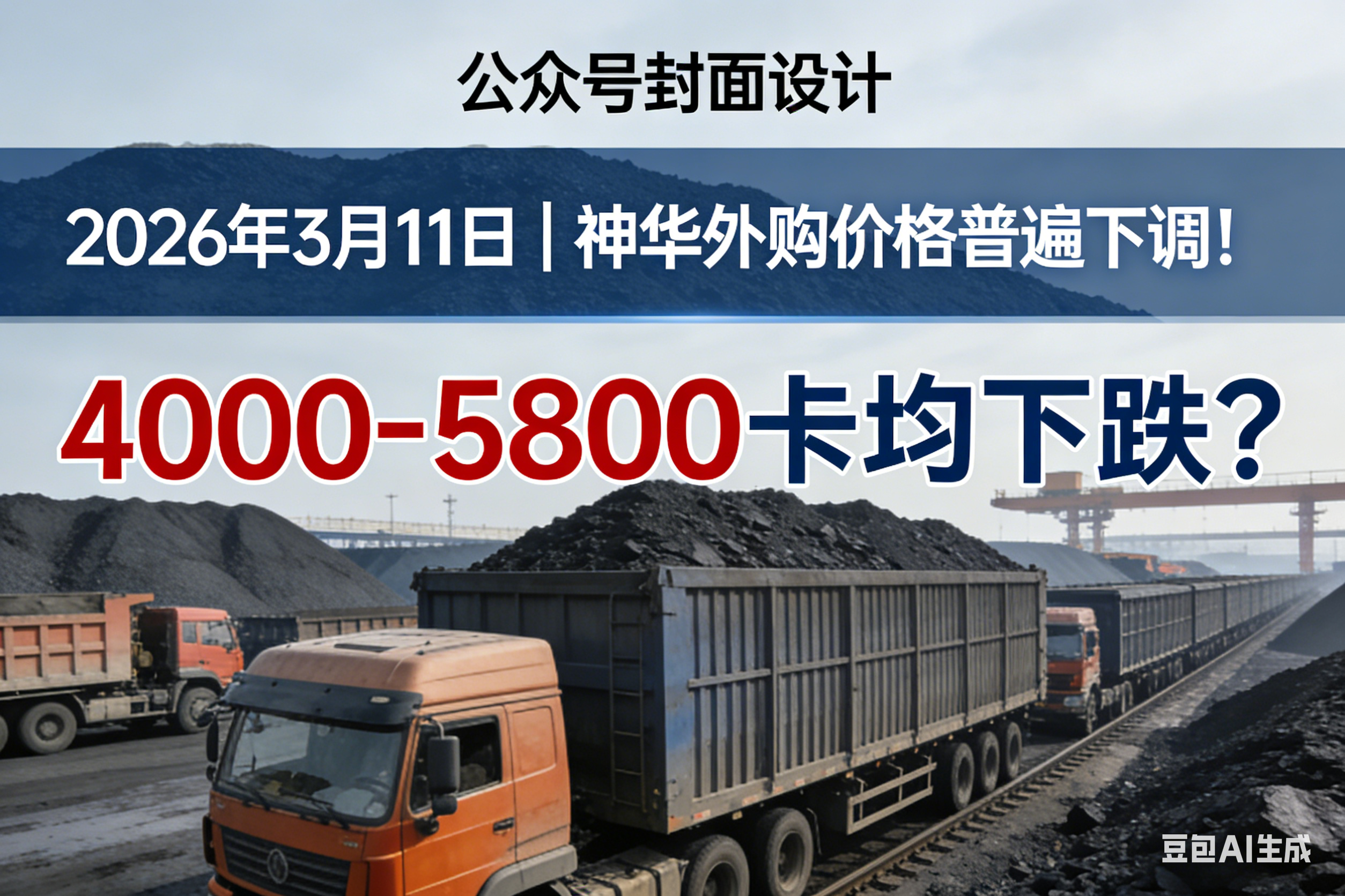 2026年3月11日 | 神华外购价格普遍下调！4000-5800卡均下跌？