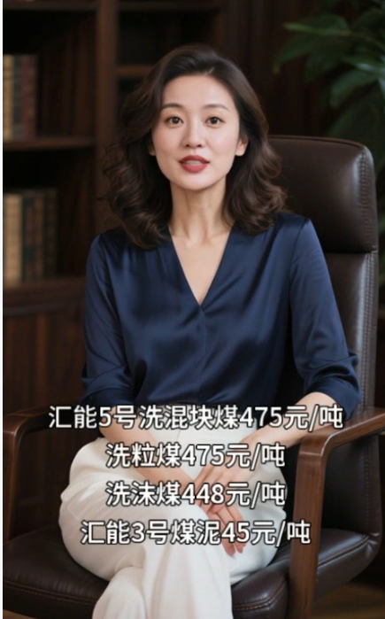 富民煤矿3月23日出厂价调整：洗混块/洗粒475元、洗沫448元、煤泥45元