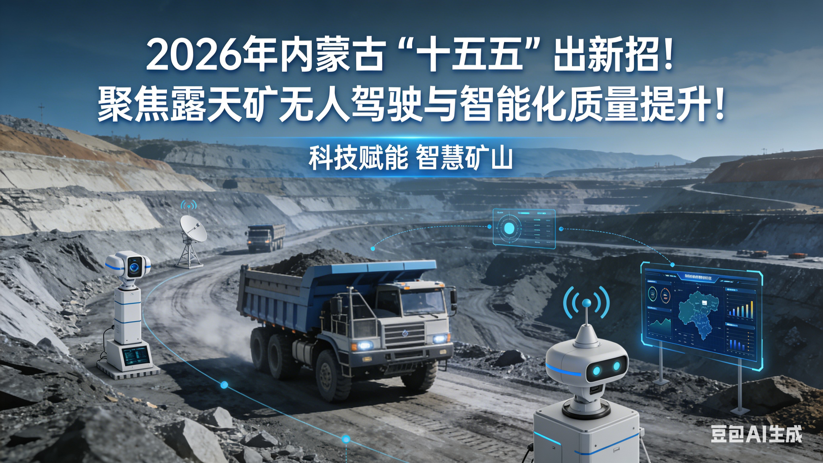 2026年内蒙古“十五五”出新招！聚焦露天矿无人驾驶与智能化质量提升？