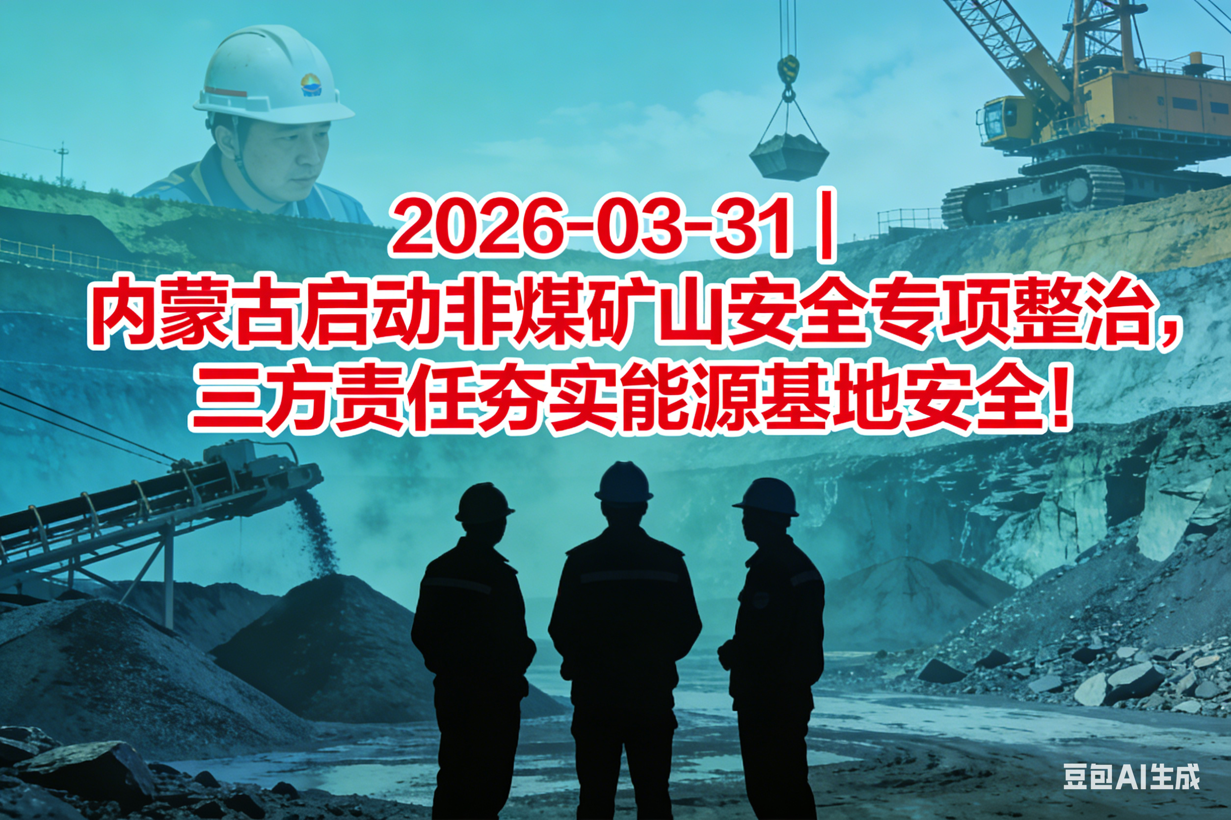 2026-03-31｜内蒙古启动非煤矿山安全专项整治，三方责任夯实能源基地安全！