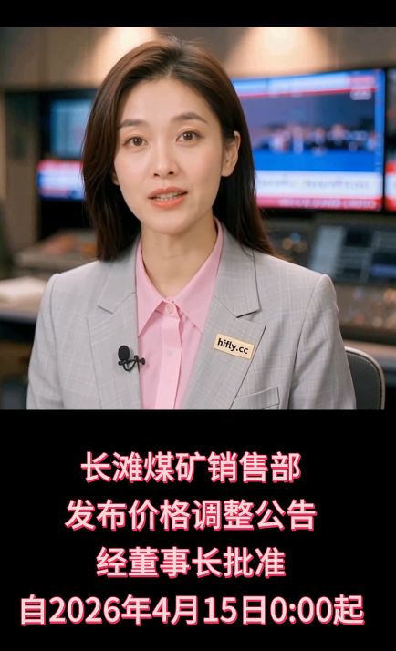 长滩煤矿4月15日起多规格煤价上调，最高605元/吨