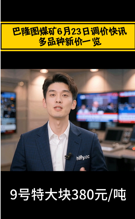 巴隆图煤矿6月23日调价快讯：多品种新价一览