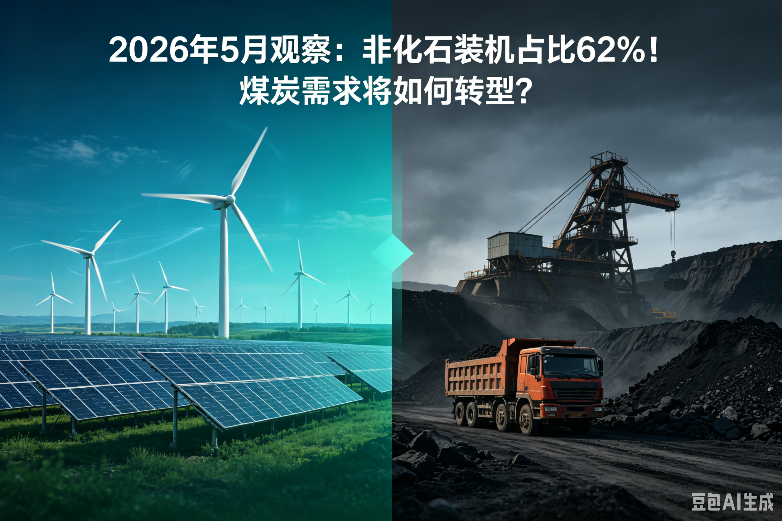 2026年5月观察：非化石装机占比62%！煤炭需求将如何转型？