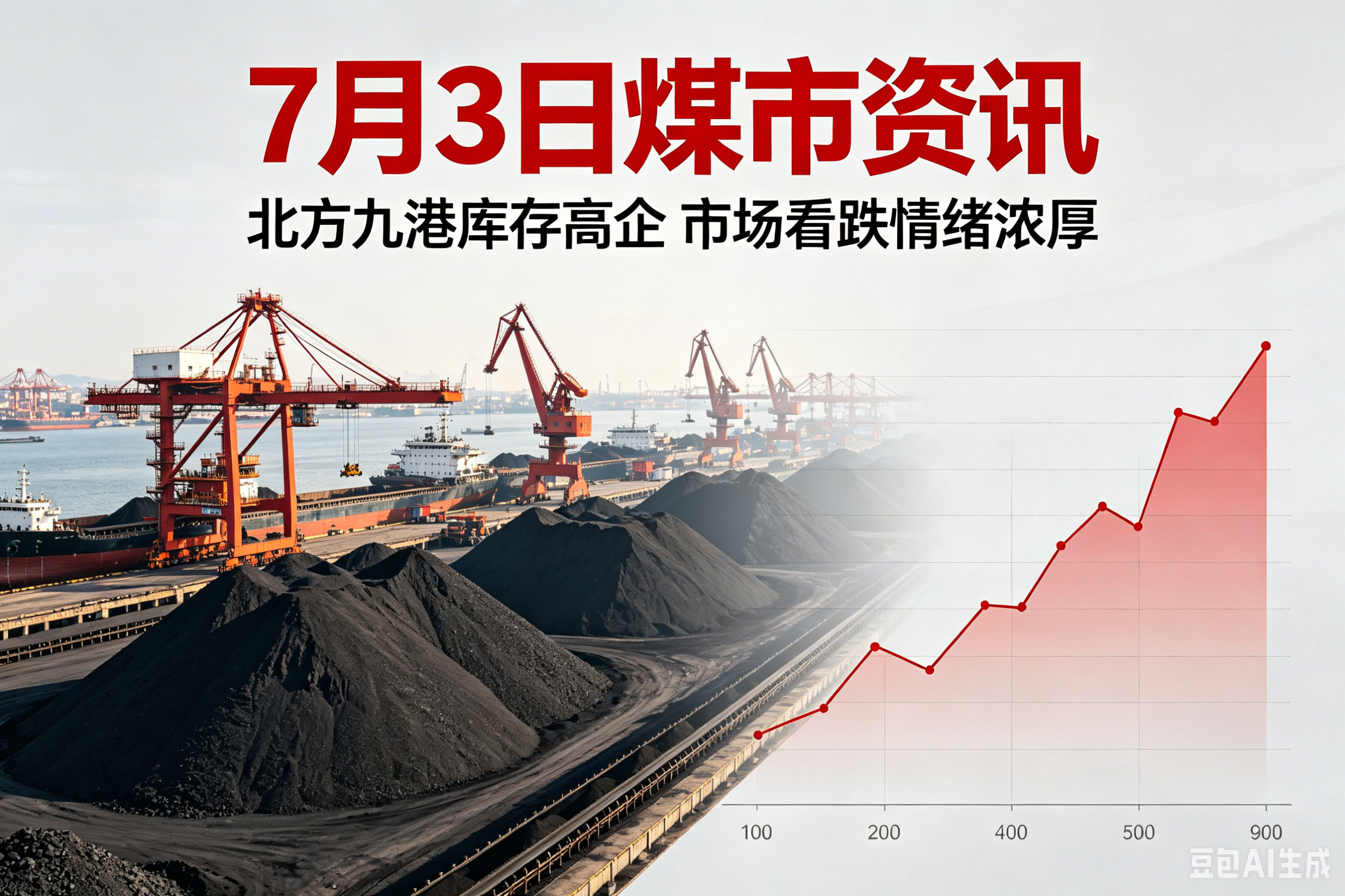 7月3日市场速递：北方九港库存高位！煤价承压、疏港压力持续？